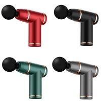 Micro-Current Cervical Spine Massager - Button Version - Red thumbnail