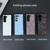 Foldable Diamond Case for Samsung Galaxy z Fold 4 - Compact and Stylish - Flash Green thumbnail
