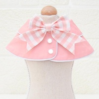 Pet Accessories Dog Small Shawl Bib Saliva Towel Triangle Scarf - Size L - Light Yellow thumbnail