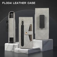 Shockproof Foldable Leather Case with Stylus for Samsung Galaxy z Fold 4 / 5g - Grey thumbnail