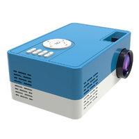 Mini Led Projector With Tripod Mount - Supports Av / Hdmi / Usb / Tf - 1080P Hd - Pink White thumbnail