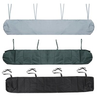 Waterproof Retractable Canopy for Outdoor Patio - 3.5m Size Dustproof Protective Cover - Grey thumbnail