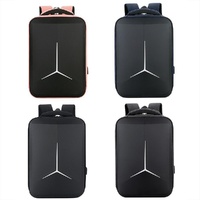 Waterproof Business Laptop Backpack with Usb Port - Multifunctional - Pink - 15 Inch thumbnail
