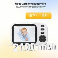 3.2 Baby Monitor With 2-Way Voice Temperature Monitoring & 3.2 Screen thumbnail