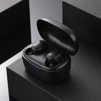 Waterproof Mini Touch-control Bluetooth Earphones with Noise Cancelling - Blue thumbnail