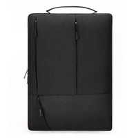 Portable Laptop Handbag - Fits 15.4-16 Inch - Casual Design - Black thumbnail