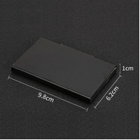 Aluminum Rfid Blocking Credit Card Holder - Gray thumbnail