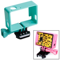 High Quality Tripod Mount for Gopro Hero4 / 3 / 3 - Pink thumbnail