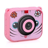 Waterproof 5.0mp Kids' Digital Camera with 1.77 Screen - G20 - Pink thumbnail