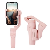 Foldable Vlog Pocket 2 Handheld Stabilizer - Three-axis Gimbal Pink thumbnail