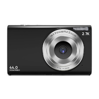 Full Hd 1080p Digital Camera with 44mp 16x Zoom - 2.4 Inch Screen for Children - Pink thumbnail