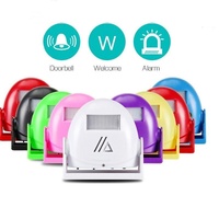 Smart Wireless Doorbell With Motion Sensor And Voice Prompt - Yellow thumbnail