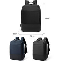 Multifunctional Oxford Laptop Backpack - Cxs-618 - Dark Gray thumbnail