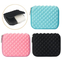 Textured Diamond Laptop Bag - Power - Mint Green thumbnail