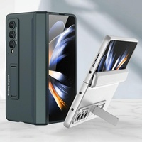 Foldable Magnetic Hinged Case for Samsung Galaxy z Fold 4 - Champagne Gold thumbnail