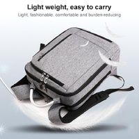 Multifunctional Oxford Laptop Backpack - Cxs-620 - Light Grey thumbnail