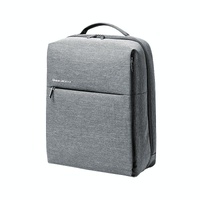 15.6-inch Waterproof Laptop Backpack - Light Grey thumbnail