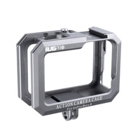 Metal Border Frame Mount for Gopro Hero10 / 9 with Dual Cold Shoes Base thumbnail