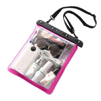 Waterproof Single Shoulder Bag For Mobile Phone Small Objects Multipurpose Design - Lake Blue thumbnail