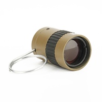 Mini Pocket Telescope with Finger Buckle - 2.5x17.5mm - Gold thumbnail
