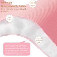 Kids' Anti-lost School Bag - Secure & Stylish - Pink Apple Medium thumbnail