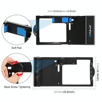 Bluetooth Vlogging Kit With Led Light Mic Tripod - Blue thumbnail