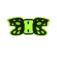 Gopro Helmet Mount Adapter - Butterfly Design - Blue thumbnail