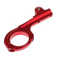 Bicycle Handlebar Holder with Connector Mount for Xiaomi Yi Sport Camera - Red thumbnail