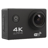 170 Degree Wide Angle Wifi Action Camera with Waterproof Case - Supports 64gb Micro Sd - Silver thumbnail