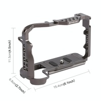 Canon Eos R5 / R6 Video Camera Cage Stabilizer - Handleless Bronze thumbnail