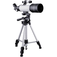 High Definition Astronomical Telescope with Tripod and Phone Clip - White thumbnail