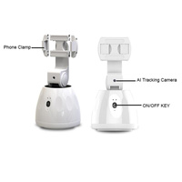 Smart Face Tracking Stabilizer 360-degree Gimbal - White thumbnail