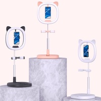 Beauty Eye Care Filling Light Holder for Live Streaming - White thumbnail