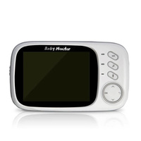 Wireless Baby Monitor With 2-Way Talk & Night Vision - 3.2 Lcd - 2.4Ghz - White thumbnail