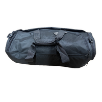 48 Litre FIB Sports Duffle Bag - Versatile and Durable Canvas Travel Companion in Black thumbnail