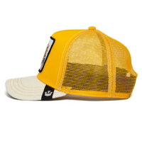 Goorin Bros Trucker Animal Farm Baseball Hat Cap - Roofed Lizard Yellow thumbnail