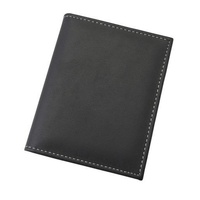 Mens Contrast Card Wallet Credit ID Holder Slim - Black thumbnail
