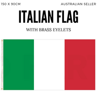 Italy Country Flag Italian Heavy Duty - 150cm x 90cm thumbnail