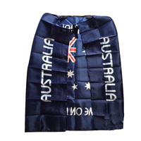AUSTRALIAN FLAG CAPE Aussie Australia Day Open Wrap Costume thumbnail