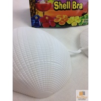 SHELL BRA Costume Party Hawaiian Hula Beach Dress Top Tropical Mermaid thumbnail