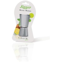 VIN BOUQUET Stainless Steel Jigger Double Ended Shot Measurer in Silver thumbnail