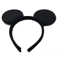 Mickey Minnie Mouse Headband Costume Halloween Party Hair Head Band - Black thumbnail