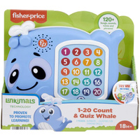 Fisher-Price Linkimals 1-20 Count & Quiz Whale Learning Toy thumbnail