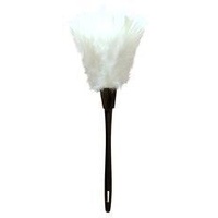 36cm Hens Night FEATHER DUSTER French Maid Night Fancy Dress Pink Costume Prop thumbnail
