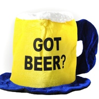 Got Beer? Novelty Fabric Hat – Fun Costume Accessory for Parties & Events thumbnail