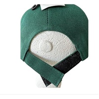Australia Baseball Cap - Green & Gold with Kangaroo & Emu Design, Adjustable Fit thumbnail