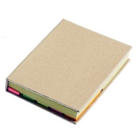 3x Post It Notebook Journal Sketchbook Pad Notepad Note Book - Beige thumbnail