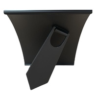 Curve Picture Photo Frame Curved Aluminium Portrait 10cm x 15cm (4"x6")  - Black thumbnail