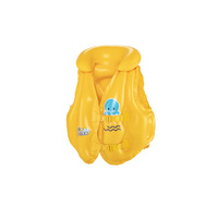 Inflatable Vest For Learning to Swim Buoyancy Float Swim Pool 51 cm x 46 cm thumbnail