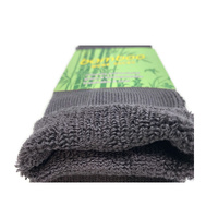 3 Pairs PREMIUM BAMBOO SOCKS Mens Heavy Duty Thick Work Socks Cushion BULK - Charcoal Grey - 6-11 thumbnail
